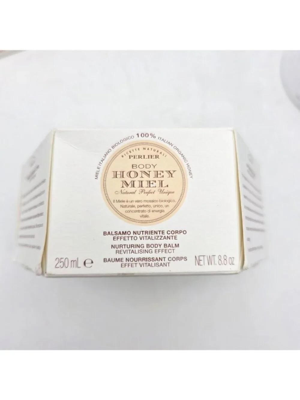 Perlier Body Honey Miel Bath Shower Cream, Body Balm, Hand Cream Set of 3 NEW